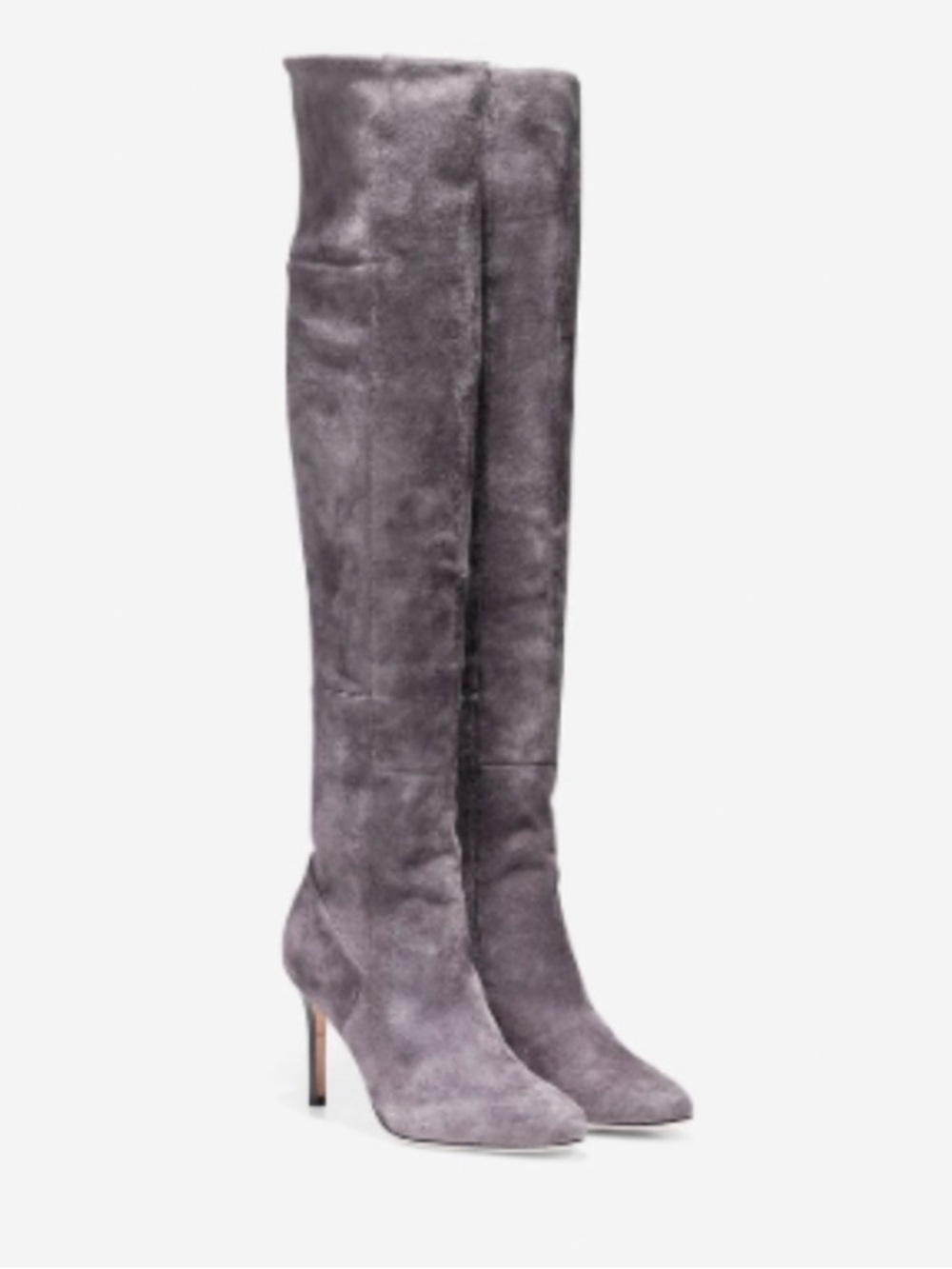 Cole Haan Tall Suede Over-the-Knee Boots in Grey